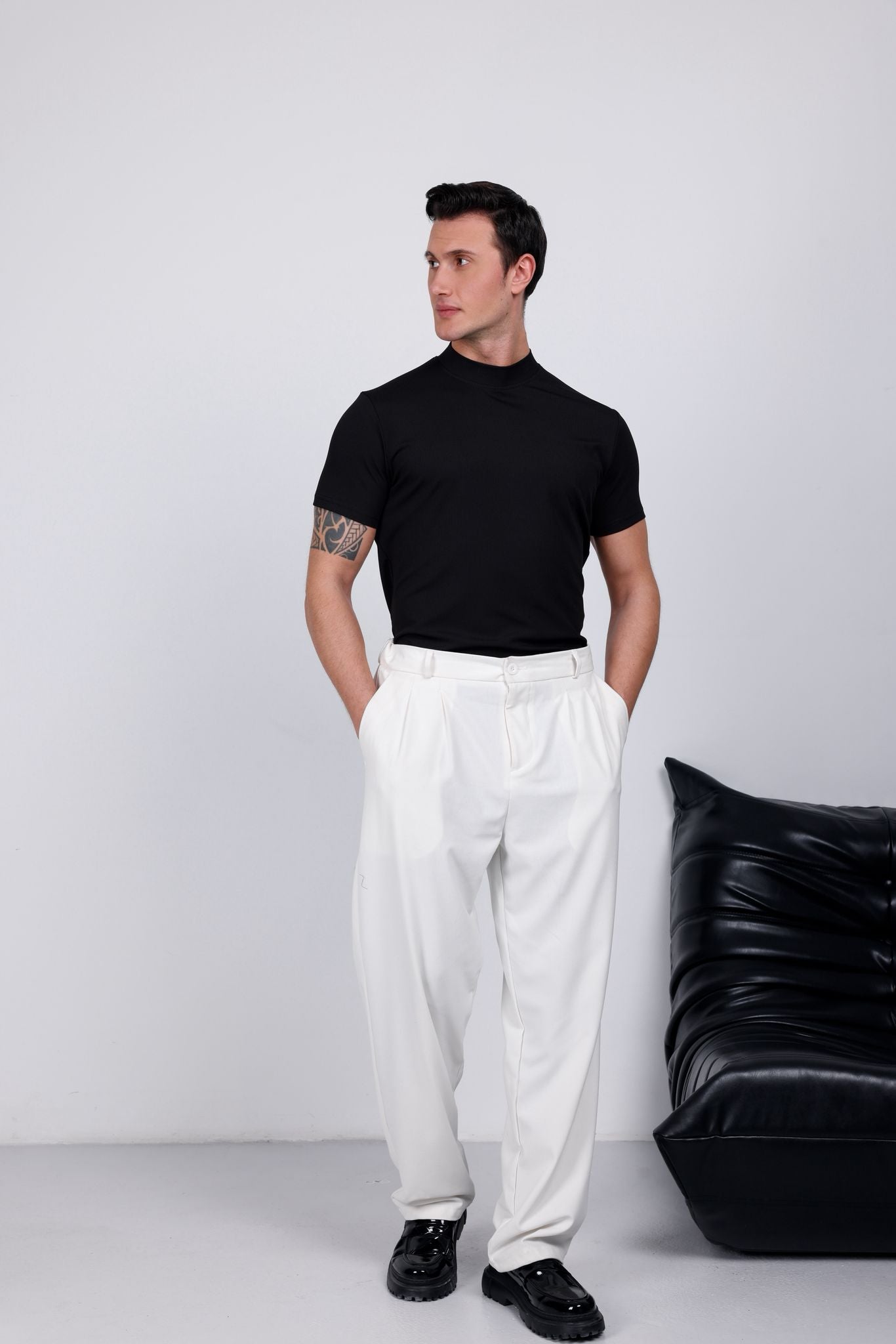 Bisiklet Yaka T-shirt