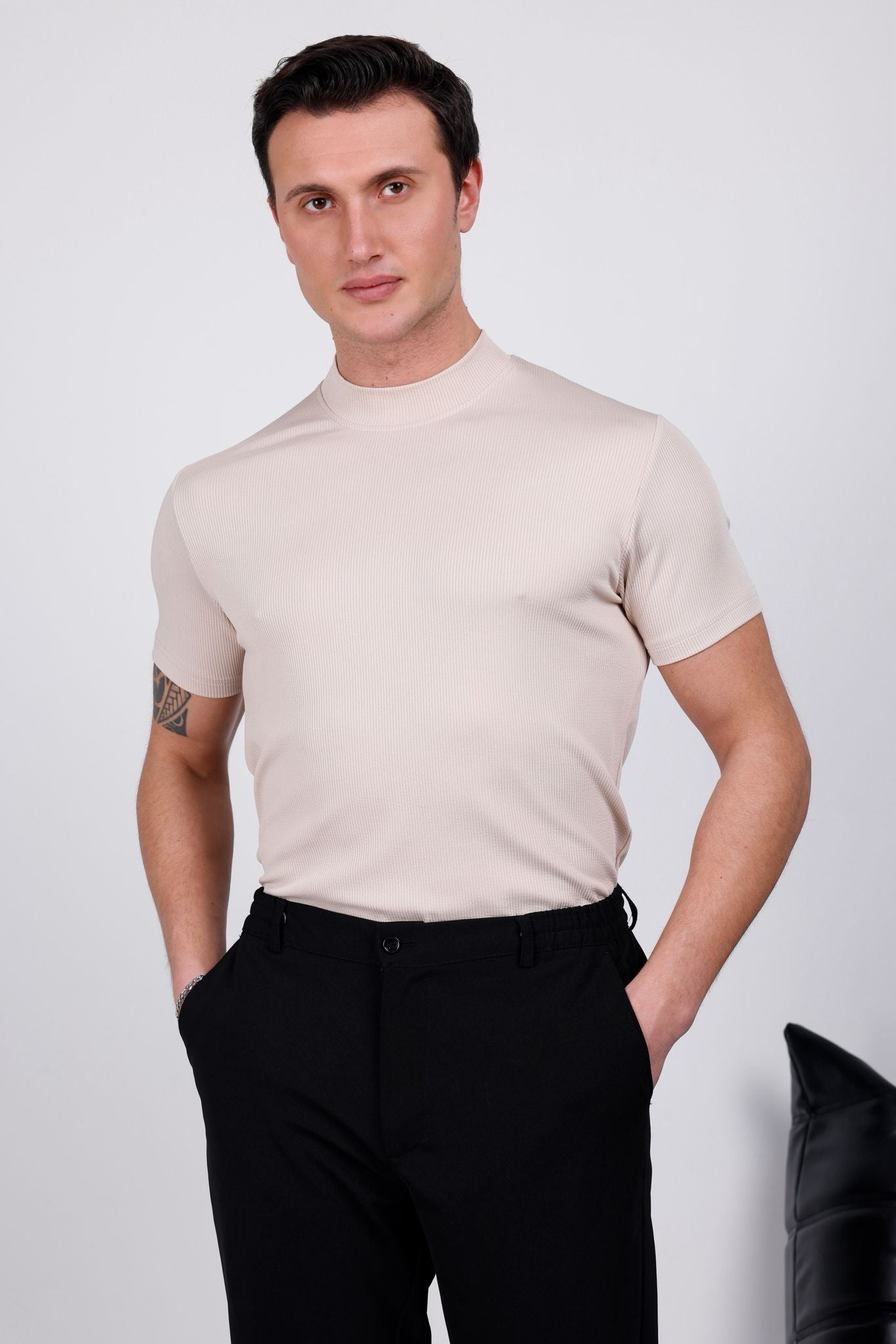 Balıkçı Yaka T-shirt