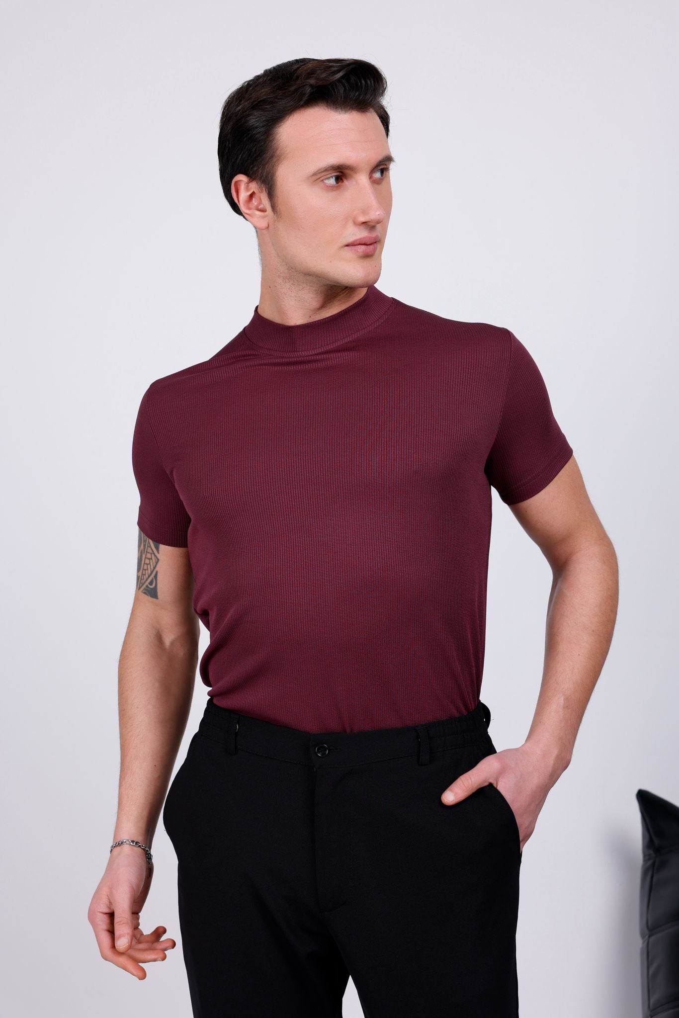 Balıkçı Yaka T-shirt